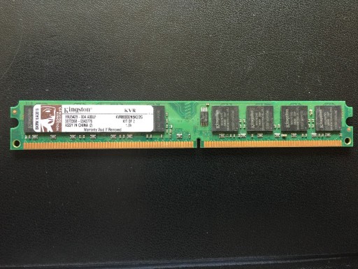 Zdjęcie oferty: Pamięć DDR2-800 DIMM 2GB Kingston - NOWY