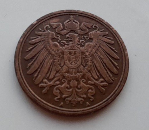 Zdjęcie oferty: Niemcy-Cesarstwo 1 Pfennig 1898 A