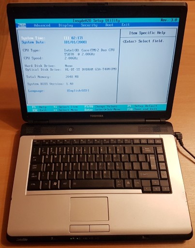 Zdjęcie oferty: Toshiba Satellite L300-11G