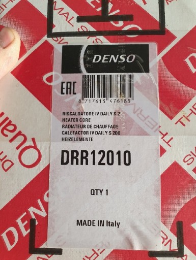 Zdjęcie oferty: Nagrzewnica Iveco Daily 06 Denso DRR12010