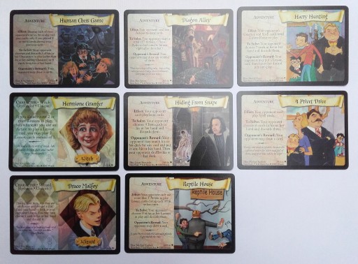 Zdjęcie oferty: Harry Potter TCG karty Base Set 96 kart