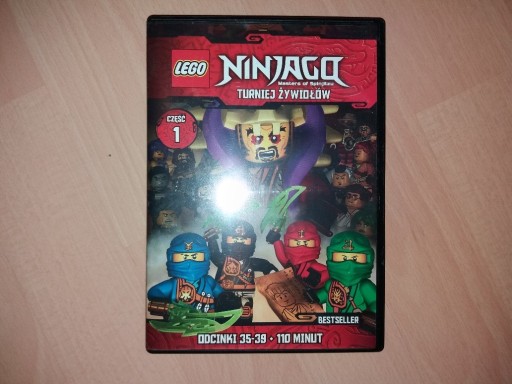 Zdjęcie oferty: LEGO NINJAGO TURNIEJ ŻYWIOŁÓW 1 ODC 35-39 [DVD]