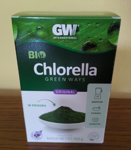 Zdjęcie oferty: Chlorella BIO 350g Green Ways