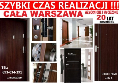 Zdjęcie oferty: Drzwi do mieszkania wejściowe -zewnętrzne