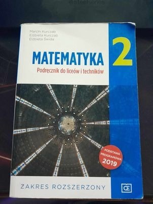 Zdjęcie oferty: Matematyka 2 Podręcznik do liceów i techników