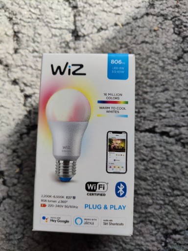 Zdjęcie oferty: Lampa LED wifi wiz