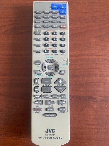 Zdjęcie oferty: Pilot JVC RM-STHA9R  radio, dvd, vcr, kino domowe ORYGINAŁ, niższa cena !!!