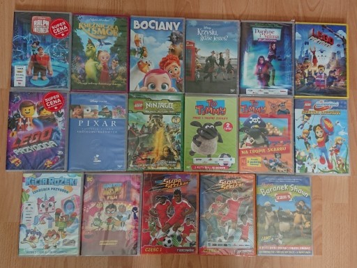 Zdjęcie oferty: MEGA ZESTAW BAJEK 20 DVD NOWE 