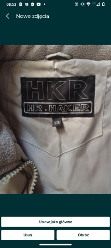 Zdjęcie oferty: HR Haker Kurtka męska  XXL bardzo ciepła 