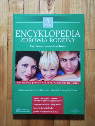 Zdjęcie oferty: książka "Encyklopedia zdrowia rodziny" tom 5