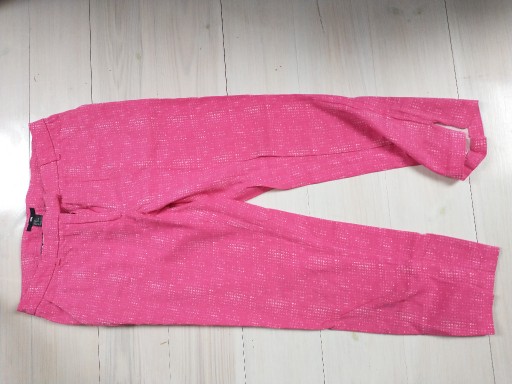 Zdjęcie oferty: Spodnie H&M 36,różowe,98%bawełna 