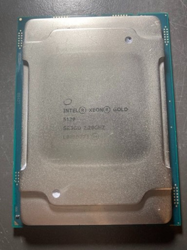 Zdjęcie oferty: Xeon Gold 5120 14 x 2.2GHz LGA3647 SR3GD