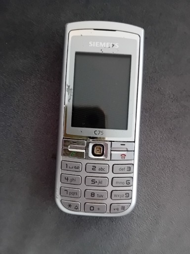 Zdjęcie oferty: Siemens C75 wizualnie zadbany Stan Techniczny nieznany Polecam!