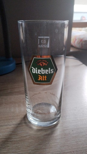 Zdjęcie oferty: Szklanka piwna - Diebels Alt - 0,3 litra 