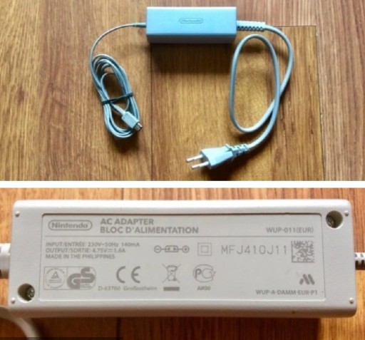 Zdjęcie oferty: 100% ORYGINALNA ŁADOWARKA GAMEPAD WII U