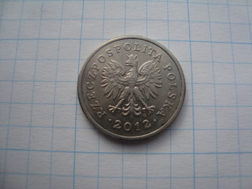 Zdjęcie oferty: Polska moneta 1 zł złoty 2012