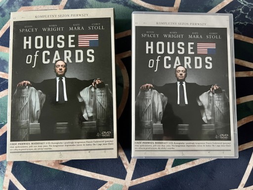 Zdjęcie oferty: House of Cards sezon 1 pierwszy cały DVD serial