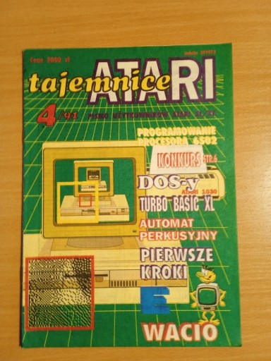 Zdjęcie oferty: Tajemnice Atari 4/1991.