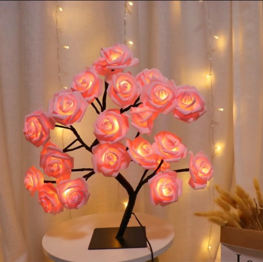 Zdjęcie oferty: Lampka Nocna Drzewko-Kwiat Led