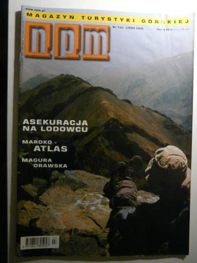 Zdjęcie oferty: Magazyn turystyki górskiej n.p.m. lipiec 2005