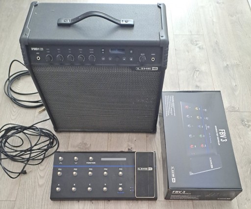 Zdjęcie oferty: Wzmacniacz Line6 Spider 120W + FBV 3 (pedal board)