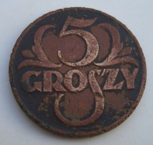 Zdjęcie oferty: 5 groszy z 1938 