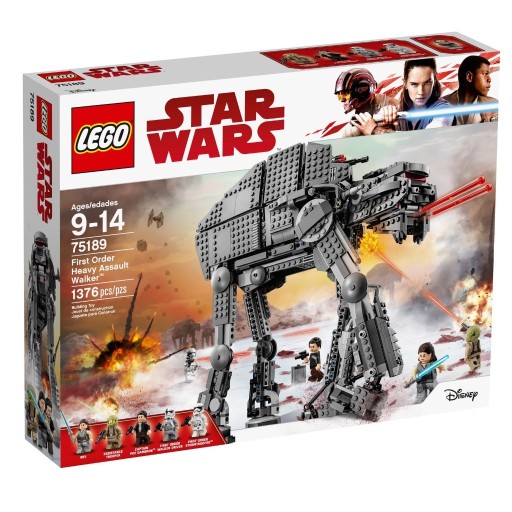 Zdjęcie oferty: LEGO 75189 Star Wars Ciężka maszyna krocząca AT-M6