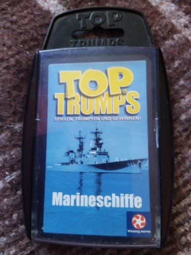 Zdjęcie oferty: Top Trumps Marineschife Okręty wojenne unikat