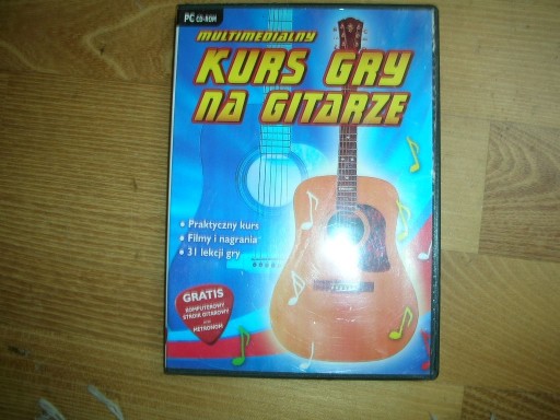 Zdjęcie oferty: Multimedialny kurs gry na gitarze. PC CD-ROM