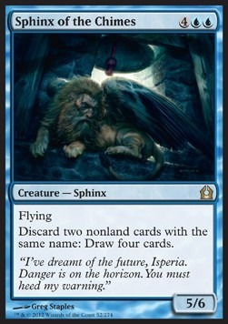 Zdjęcie oferty: Magic: The Gathering Sphinx of the Chimes (B)
