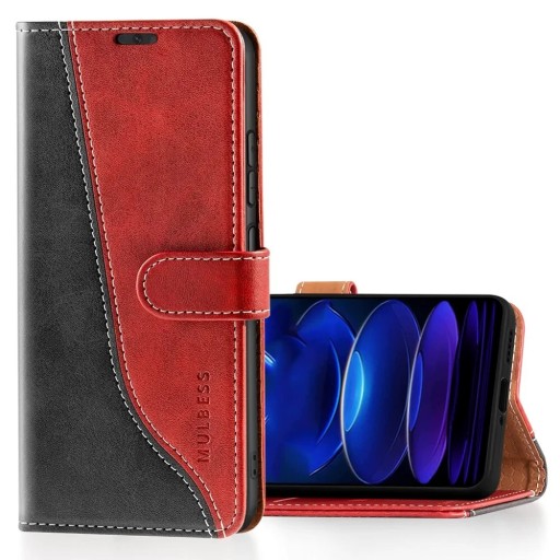 Zdjęcie oferty: Mulbess Etui z klapką do Xiaomi Redmi Note 12 Pro, skórzane  na telefon
