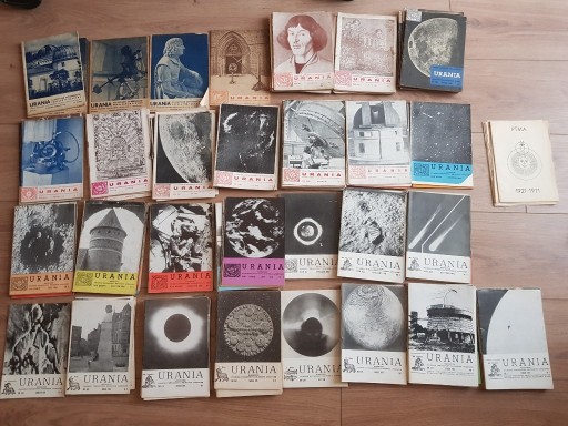 Zdjęcie oferty: 151 archiwalnych numerów czasopisma URANIA