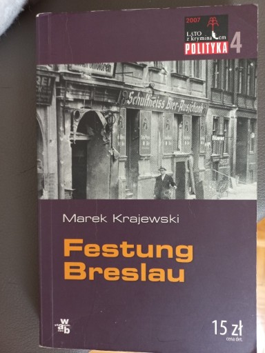 Zdjęcie oferty: Festung Breslau - Marek Krajewski