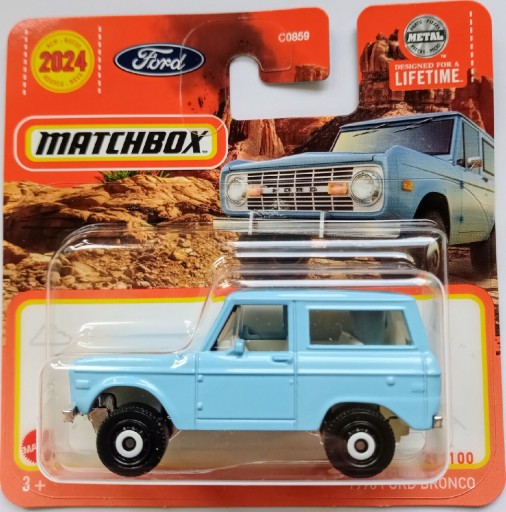 Zdjęcie oferty: Matchbox 1970 FORD BRONCO NOWY !!!