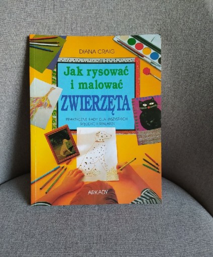 Zdjęcie oferty: Książka "Jak rysować i malować zwierzęta." 