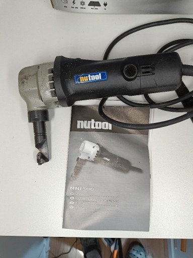 Zdjęcie oferty: Nożyce do blachy elektryczne Nutool NNI500  1,6 mm