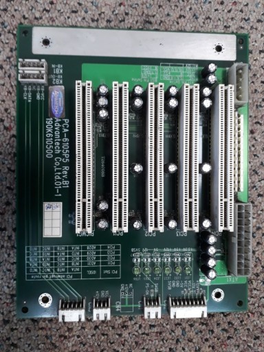 Zdjęcie oferty: PCA-6105P5 Pasywny plater AT/ATX, 5 slotów PCI