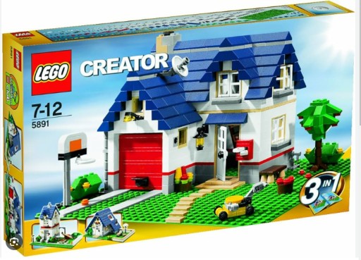 Zdjęcie oferty: LEGO CREATOR 5891 Miły domek z pudełkiem