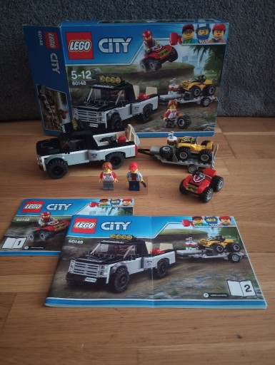 Zdjęcie oferty: Lego City 60148 ATV Race Team kompletny