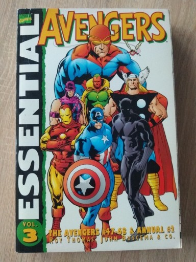 Zdjęcie oferty: Essential Avengers volume 3 (Marvel) 520 stron!