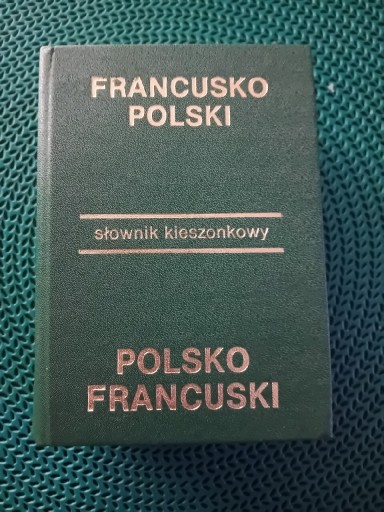 Zdjęcie oferty: Słownik francusko polski 