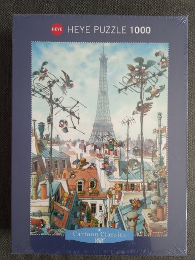 Zdjęcie oferty: Puzzle Heye Loup 1000 Paris Eiffel Tower nowe