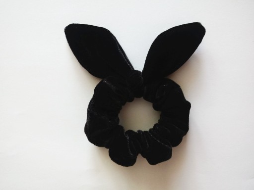 Zdjęcie oferty: NOWA czarna gumka do włosów Claire's scrunchie 