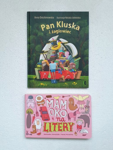 Zdjęcie oferty: Pan kluska i żaglowiec + Mam oko na litery