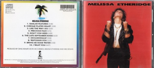 Zdjęcie oferty: Melissa Etheridge - Melissa Etheridge [CD]