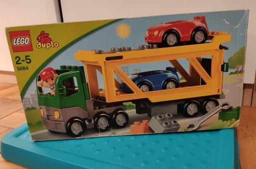 Lego 5684 Duplo Car Transporter Lego Duplo Laweta Transport Aut