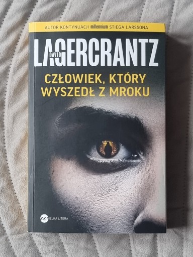 Zdjęcie oferty: Człowiek który wyszedł z mroku David Lagercrantz