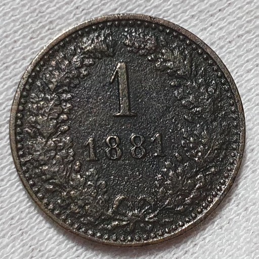 Zdjęcie oferty: Austria 1 krajcar 1881