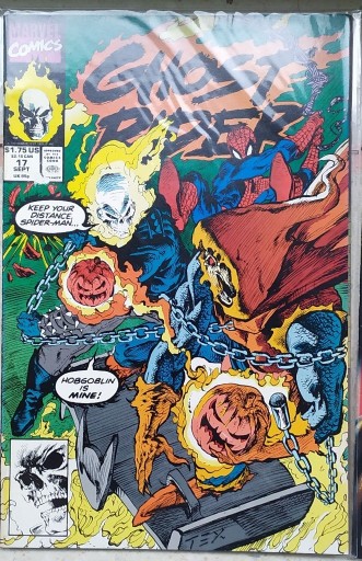 Zdjęcie oferty: Ghost Rider #17 (1991) Marvel Comics (Spider-man)