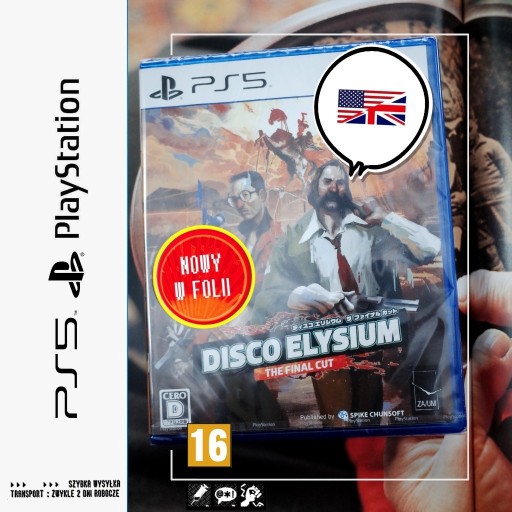 Zdjęcie oferty: DISCO ELYSIUM - THE FINAL CUT ( PS5 ) EGZ NOWY